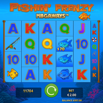 Cazeus - Fishin' Frenzy Megaways Slot - Blueprint Gaming