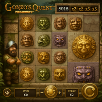 Cazeus - Gonzo's Quest Megaways Slot - NetEnt